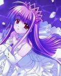冰冷公主的紫色羽翼图片